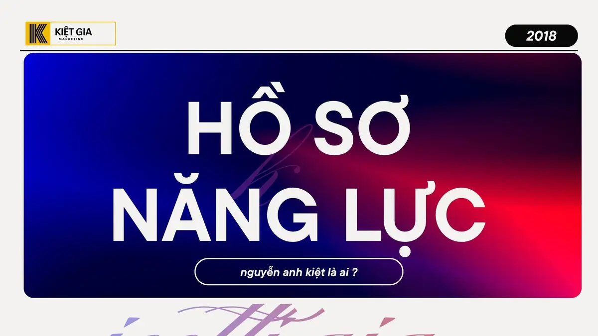 giới thiệu về kiệt gia marketing