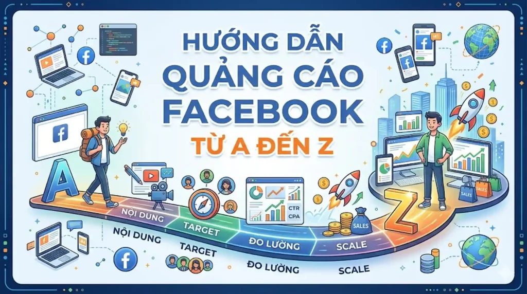 hướng dẫn chạy quảng cáo facebook từ a - z cho người mới