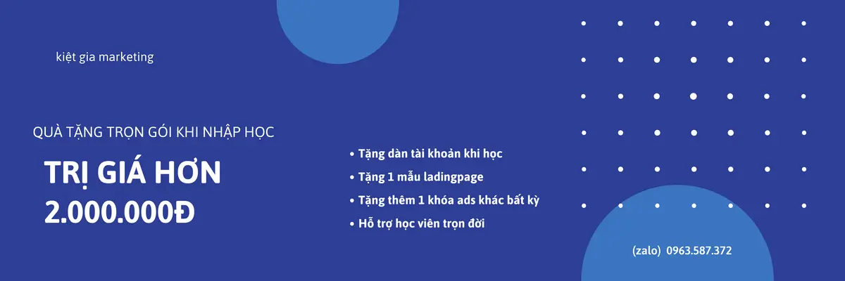 QUÀ TẶNG NHẬP HỌC CHO HỌC VIÊN KHI THAM GIA KHÓA HỌC
